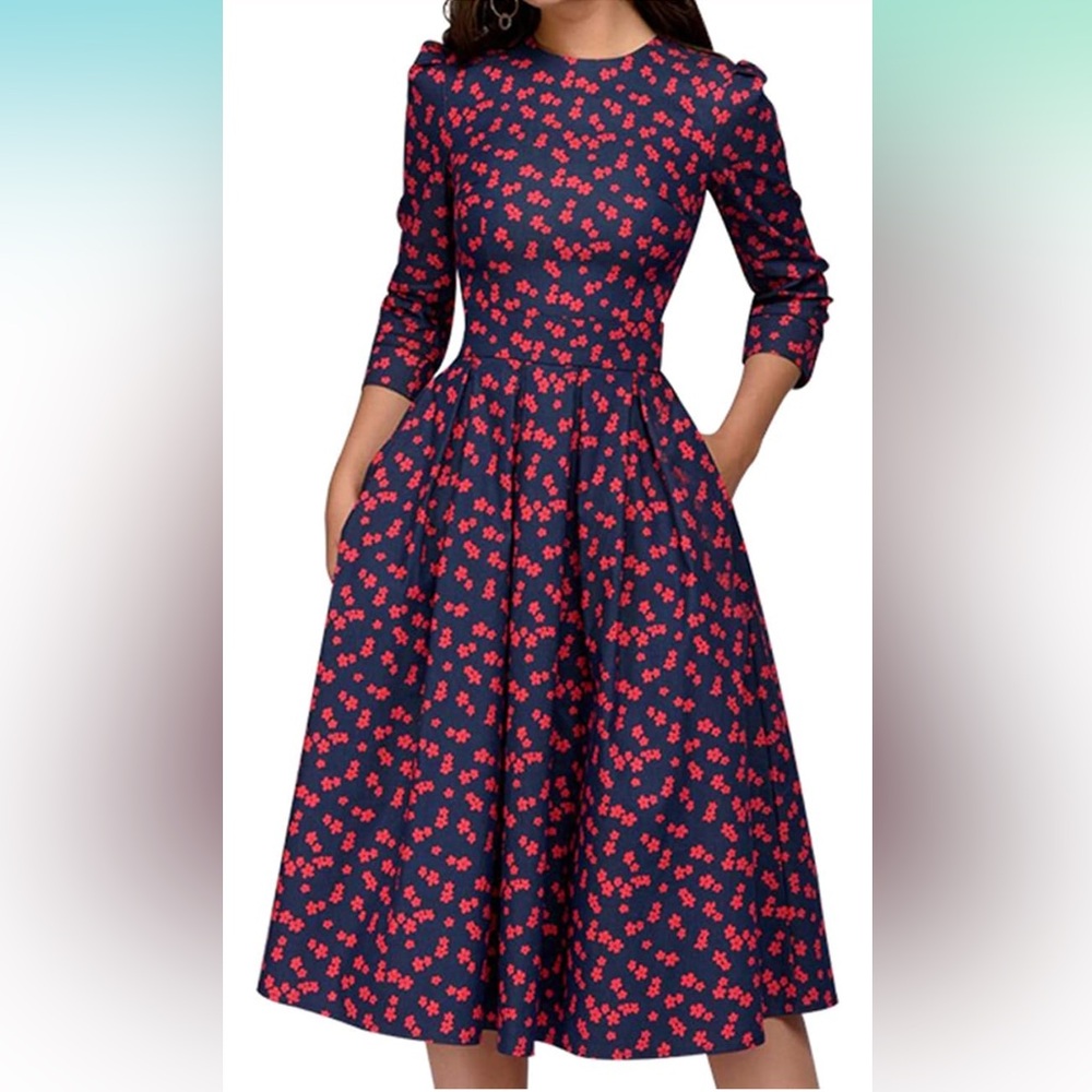 Floral Midi Dress